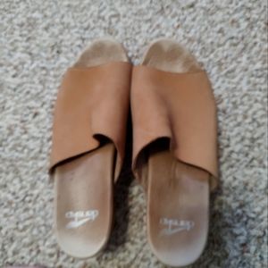 Dansko Maci Sandals. Size 40. Tan.